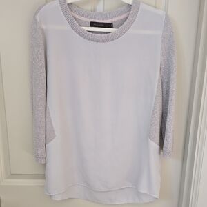 2 For $15! The Limited Mixed Media Blouse